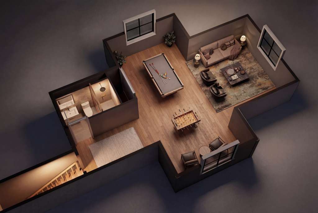 Upper level